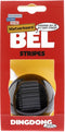Fietsbel Ding-Dong NietVerkeerd Stripes ø60mm - zwart met witte barcode