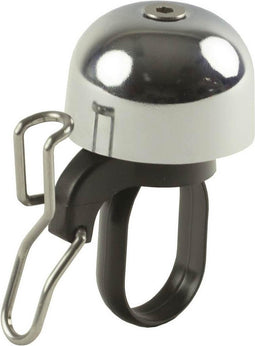 Fietsbel Mini Paperclip Chroom 35 Mm