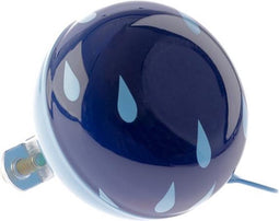 Fietsbel NietVerkeerd - Ding dong - Drops ø60mm - Blauw met witte druppels