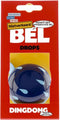 Fietsbel NietVerkeerd - Ding dong - Drops ø60mm - Blauw met witte druppels