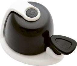 Fietsbel Simson Allure - zwart/wit