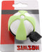 Fietsbel Simson Sport - wit/lime