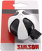 Fietsbel Simson Sport - zwart/wit