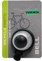 Fietsbel Widek Decibell 2 - zilver (op kaart)