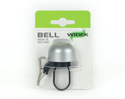 Fietsbel Widek Paperclip Mini - zilver