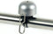 Fietsbel Widek Paperclip Mini - zilver