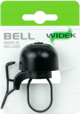 Fietsbel Widek Paperclip Mini - zwart