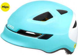 Fietshelm KED Pop Mips - small (48-52 cm) - iceblue white
