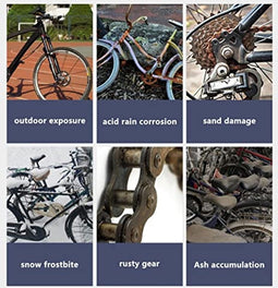 Fietshoes voor 1 of 2 fietsen, fietshoes voor buiten opbergen, 210D nylon, waterdicht, beschermt tegen regen, uv-bescherming voor mountainbike/racefiets, met slotgaten, 200 x 70 x 110 cm