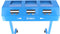 Fietskettingrolhouder Blauw 90x60x40cm