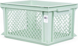 Fietskrat PVC Mint Groen 26L 40x30x22 cm