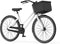 Fietsmand met slot en kliksysteem voor bagagedrager - voordrager The Basky basket design Wild gekleurd