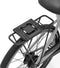 Fietsmand met slot en kliksysteem voor bagagedrager - voordrager The Basky basket design Wild gekleurd
