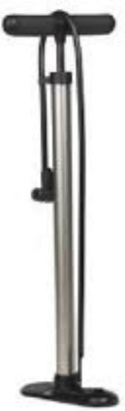 Fietspomp Classic Zilver Aluminium