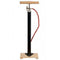 Fietspomp - houten plank