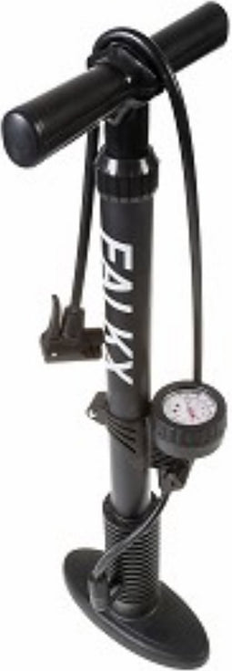Fietspomp - met Drukmeter - Dubbele Ventielkop Falkx - Topkwaliteit