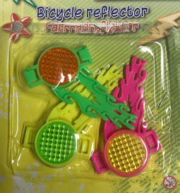 Fietsreflectoren in vorm van vuurbal