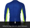 Fietsshirt voor heren met lange mouwen en 3 diepe zakken 6030