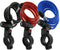 Fietsslot kabel - BURG WACHTER - 1 260 100 - Spiraal 100 cm - Staal 8 mm - Sleutel - Fietshouder