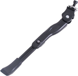 Fietsstandaard Edge centrale bevestiging verstelbaar zwart aluminium voor 26 tem 29 inch fietsen