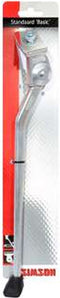Fietsstandaard Simson Basic brede plaat 28 inch - zilver