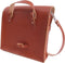 Fietstas Monte Grappa leer 7,5 liter 30 x 10 x 25 cm - brandy