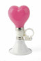 Fietstoeter PexKids Mila Hart - wit / paars