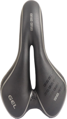 Fietszadel Edge Umbria Gel - zwart