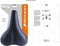 Fietszadel Selle Bassano Cafe Racer Bobber Heren - zwart