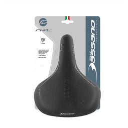 Fietszadel Selle Bassano Rivale 3zone City - zwart