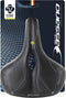 Fietszadel Selle Bassano Suprema 5zone EL City met elastomere demping - zwart