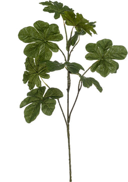 Fig leaf spray green 90 cm kunstbloem zijde nepbloem