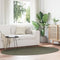 vidaXL - Vloerkleed - 'HUARTE'Bosgroen - 140x200 - cm - Ovaal