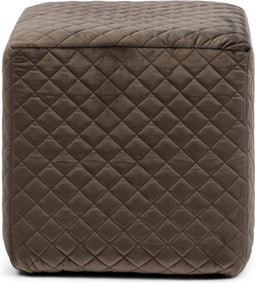 Seine Footstool Vel III Anthra