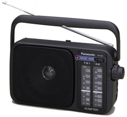 Panasonic RF-2400D - Portable Radio - AM/FM met digitale zender zoeken - Rood LED