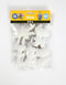 Figuren van textiel met sleutelhanger, h: 6-10 cm, 5 stuks