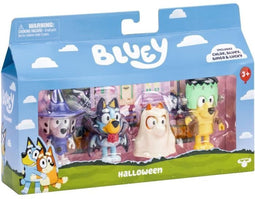 Figurenboxset - BLUEY - Kostuums - 4 beweegbare figuren - Accessoires inbegrepen