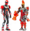 Figurendoos - GORMITI - Scion en Gormiti geassocieerd met Vuur - Zane en Fireon - 15 cm - Vanaf 4 jaar - GRV192