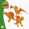 Figurenset Colorbaby 4 Onderdelen Dinosaurussen 23 x 16,5 x 8 cm (6 Stuks)