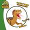 Figurenset Colorbaby 4 Onderdelen Dinosaurussen 23 x 16,5 x 8 cm (6 Stuks)