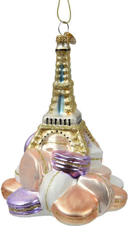 Figuur glas l11.2b10.6h13.7 cm bruin