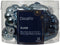 Figuur glas l2b4h4 cm blauw 12st