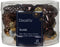 Figuur glas l2b4h4 cm bruin 12st
