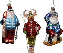 Figuur glas l6.7b4.1h14 cm a3