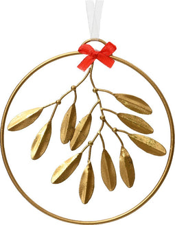Figuur ijzer d13l0.3 cm goud kerst