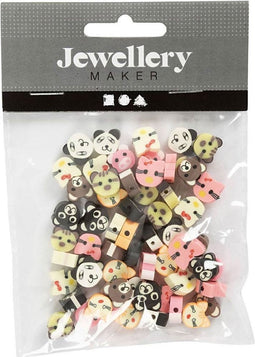 Figuurkralen, Dieren, d 10 mm, gatgrootte 1,5 mm, 60 stuk/ 1 doos