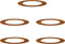 vidaXL - Plat - Boomring - 5 - stuks - Ø60/90 - cm - Weerstandbiedend - Staal