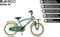 AMIGO 2Cool Jongensfiets 18 Inch - Kinderfiets voor 5 tot 7 Jaar - 105-120 cm - Groen