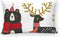 Kussenhoes Muaré Laponia 18 Multicolour 30 x 50 cm