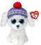 Fijn kroelen met deze Ty Beanie Boo's Christmas Dog White - Knuffel - 15 cm